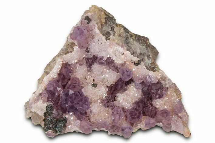 Two-Toned Amethyst & Hematite Cluster - Alaçam Mine, Türkiye #347625